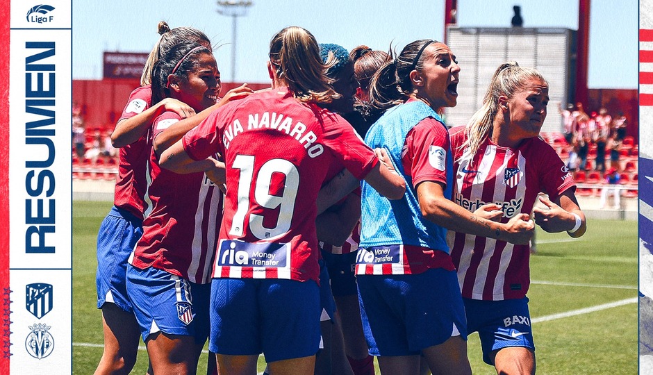 Las mejores jugadas del Atlético de Madrid Femenino 1-0 Villarreal 